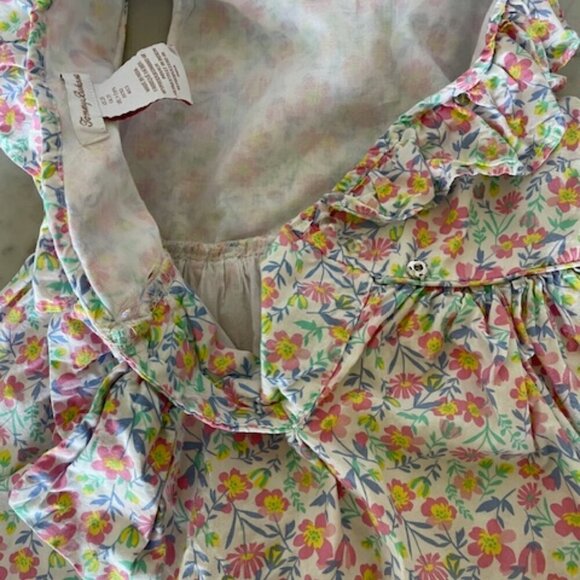 TOMMY BAHAMA Back Bow Sleeveless Lined Floral Sundress 2T - Picture 10 of 13